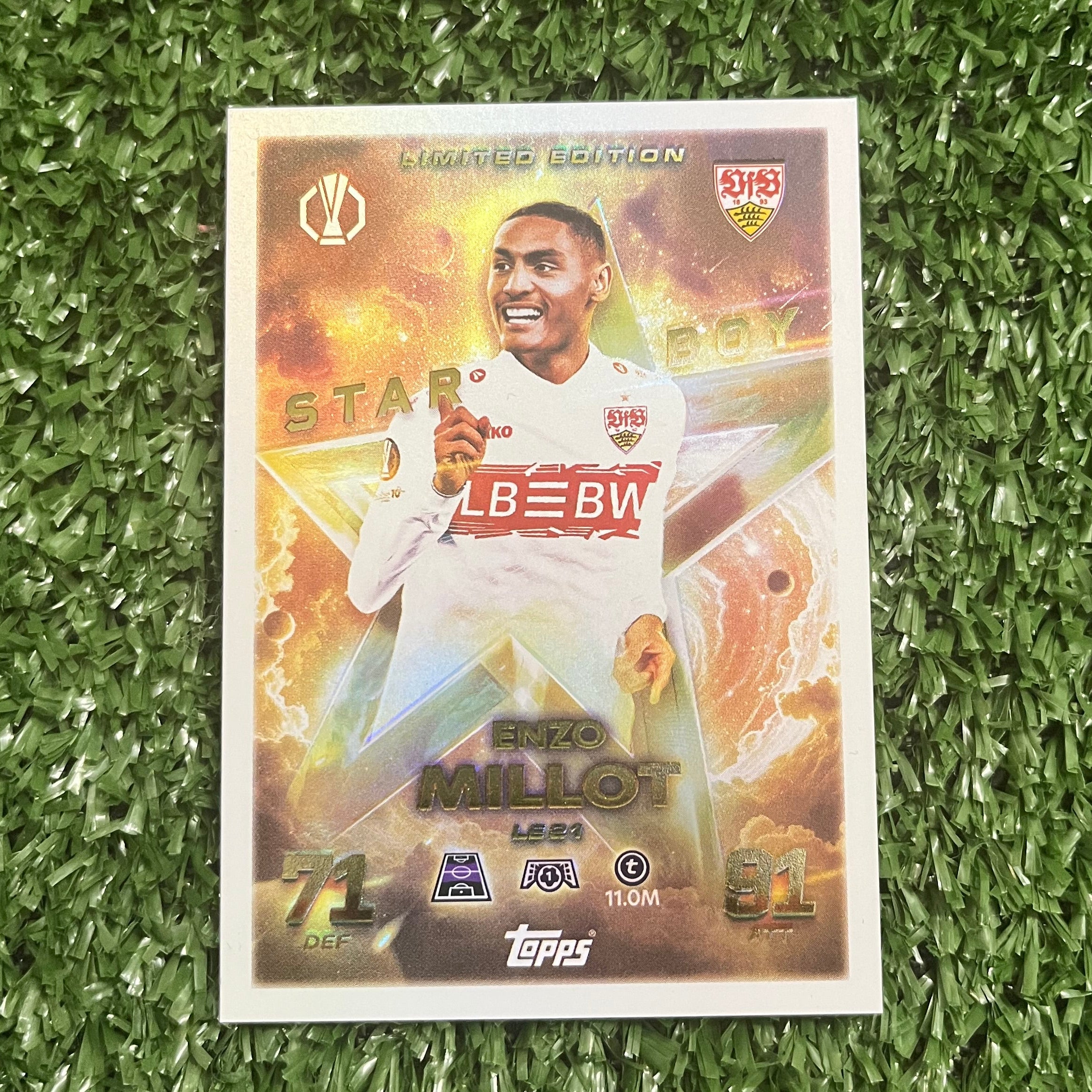 Topps Match Attax 2026 Classic Limited Edition - LE21 | Enzo Millot - VfB Stuttgart