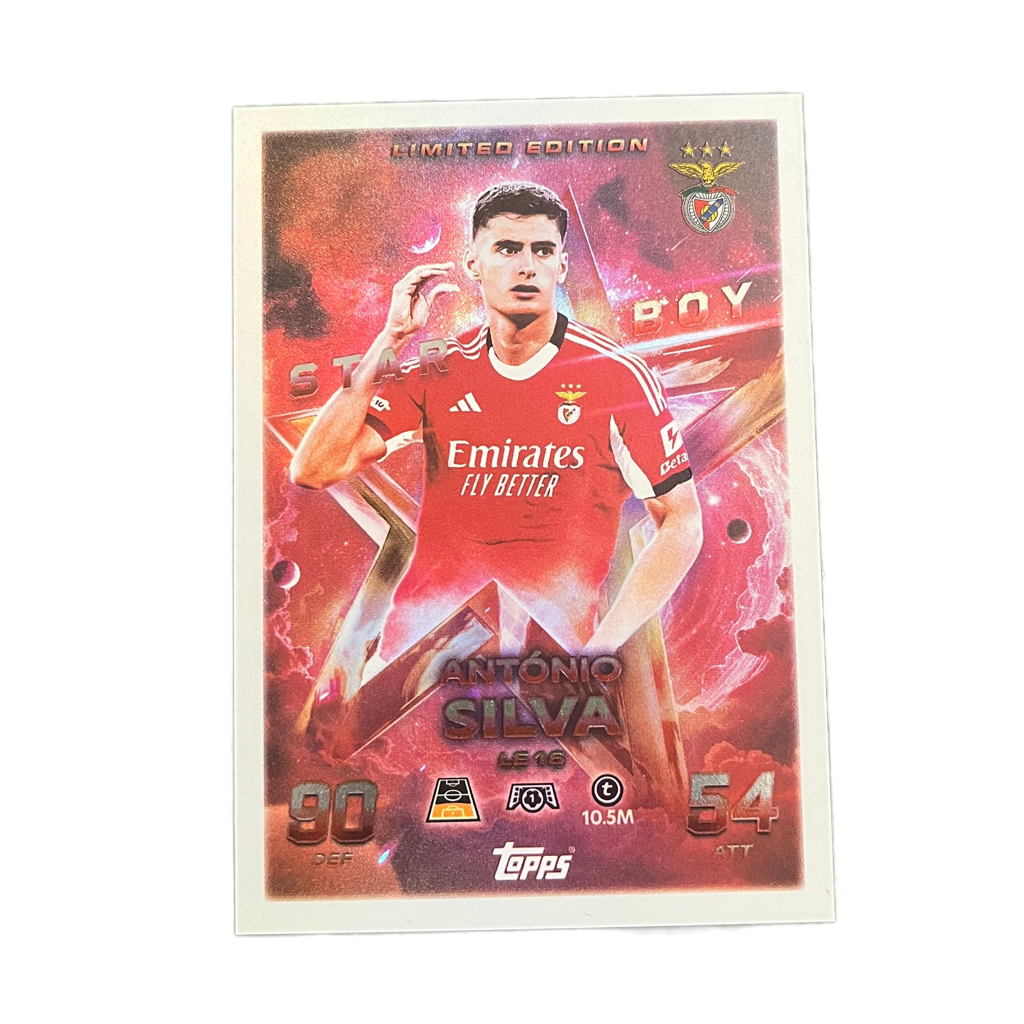 Topps Match Attax 2026 Classic Limited Edition - LE16 | Antonio Silva - Benfica