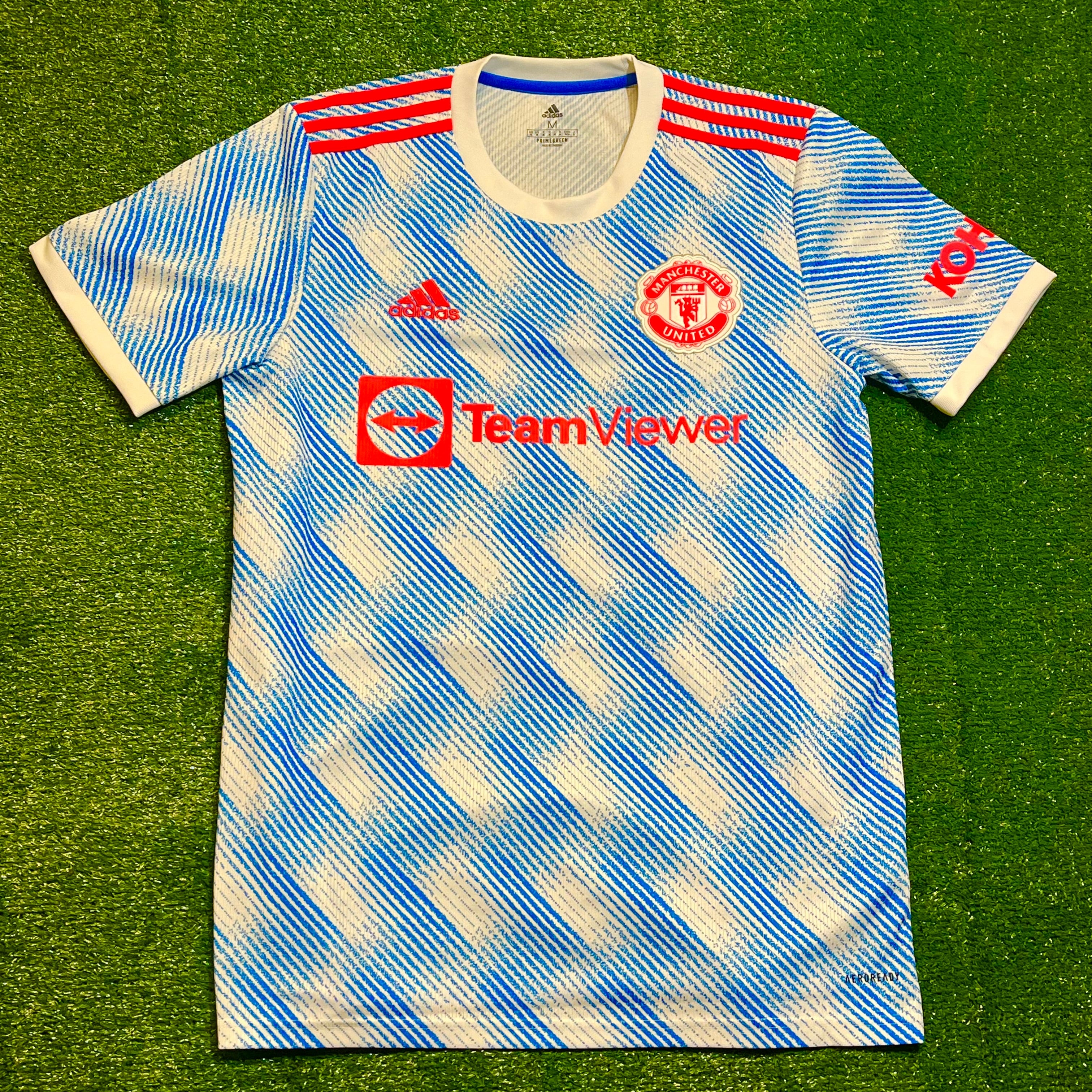 Koszulka Piłkarska Manchester United - 2021/2022 Away [M] - 9/10