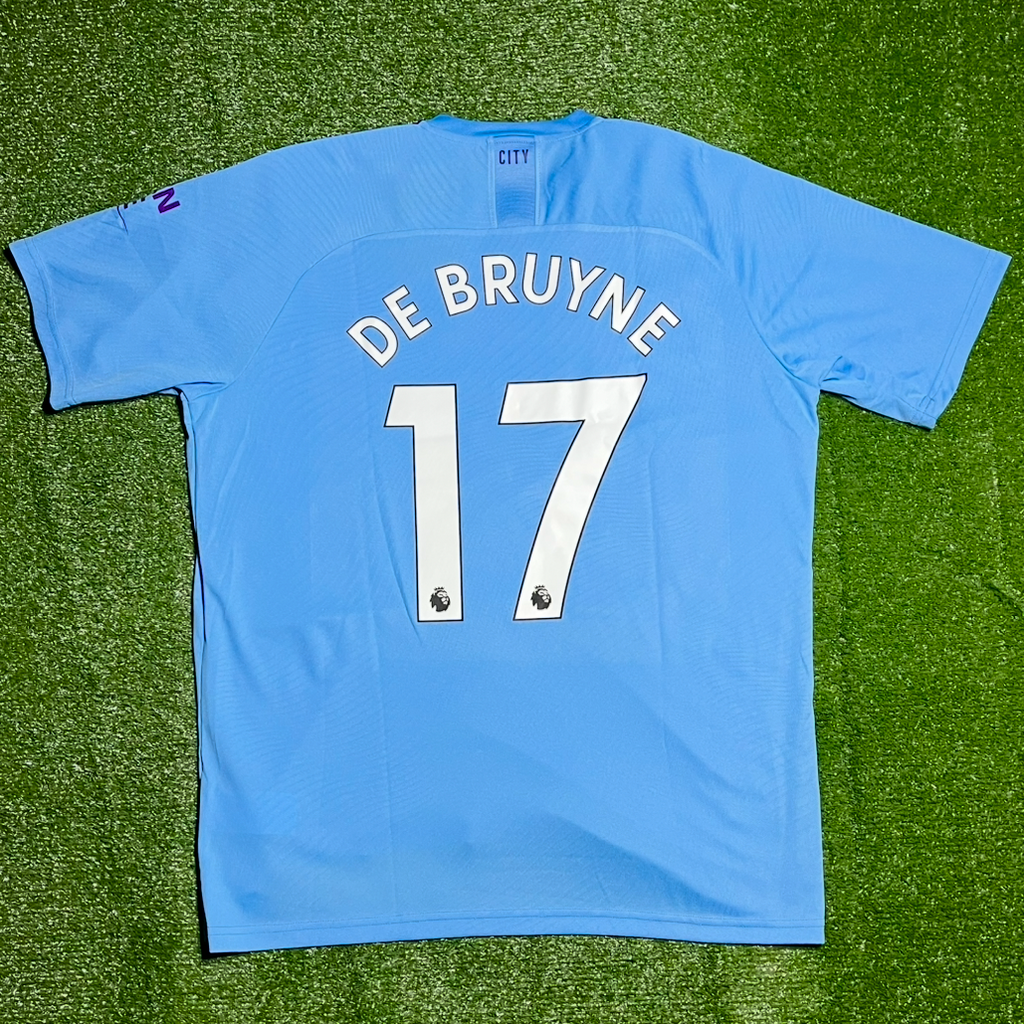 Koszulka Piłkarska Manchester City | Kevin De Brune - 2019/2020 Home [XL] - 10/10
