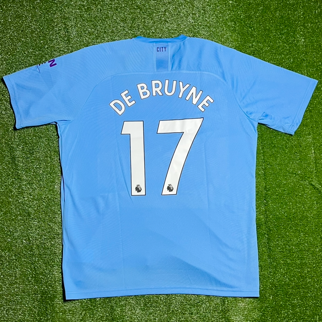 Koszulka Piłkarska Manchester City | Kevin De Brune - 2019/2020 Home [XL] - 10/10