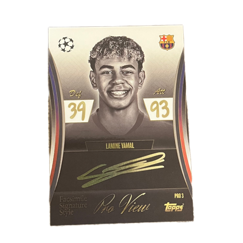 Topps Match Attax 2025/2026 PRO VIEW  | Lamine Yamal - Fc Barcelona
