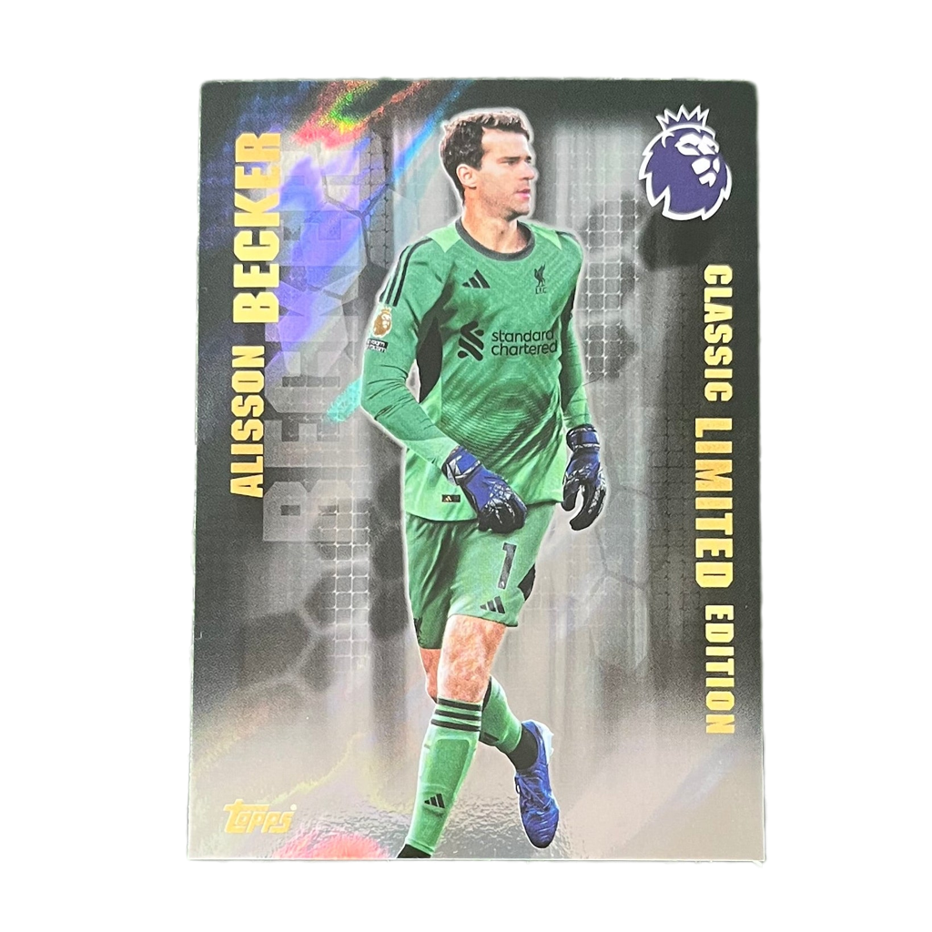 Topps Premier League 2026 Classic Limited Edition - LE11 | Allison Becker - Liverpool