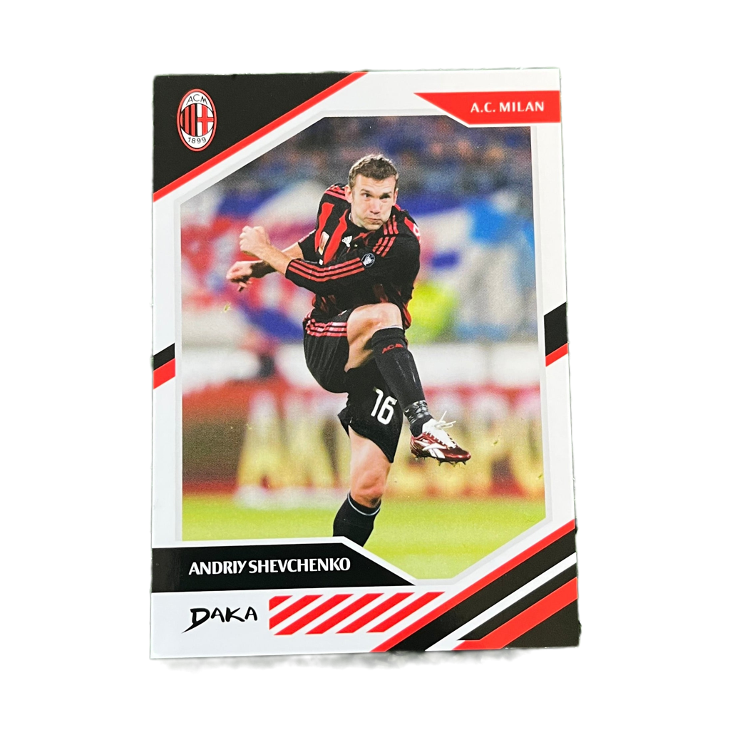 Daka AC Milan Top Audience 2024-2025  Base Card | Andriy Shevchenko