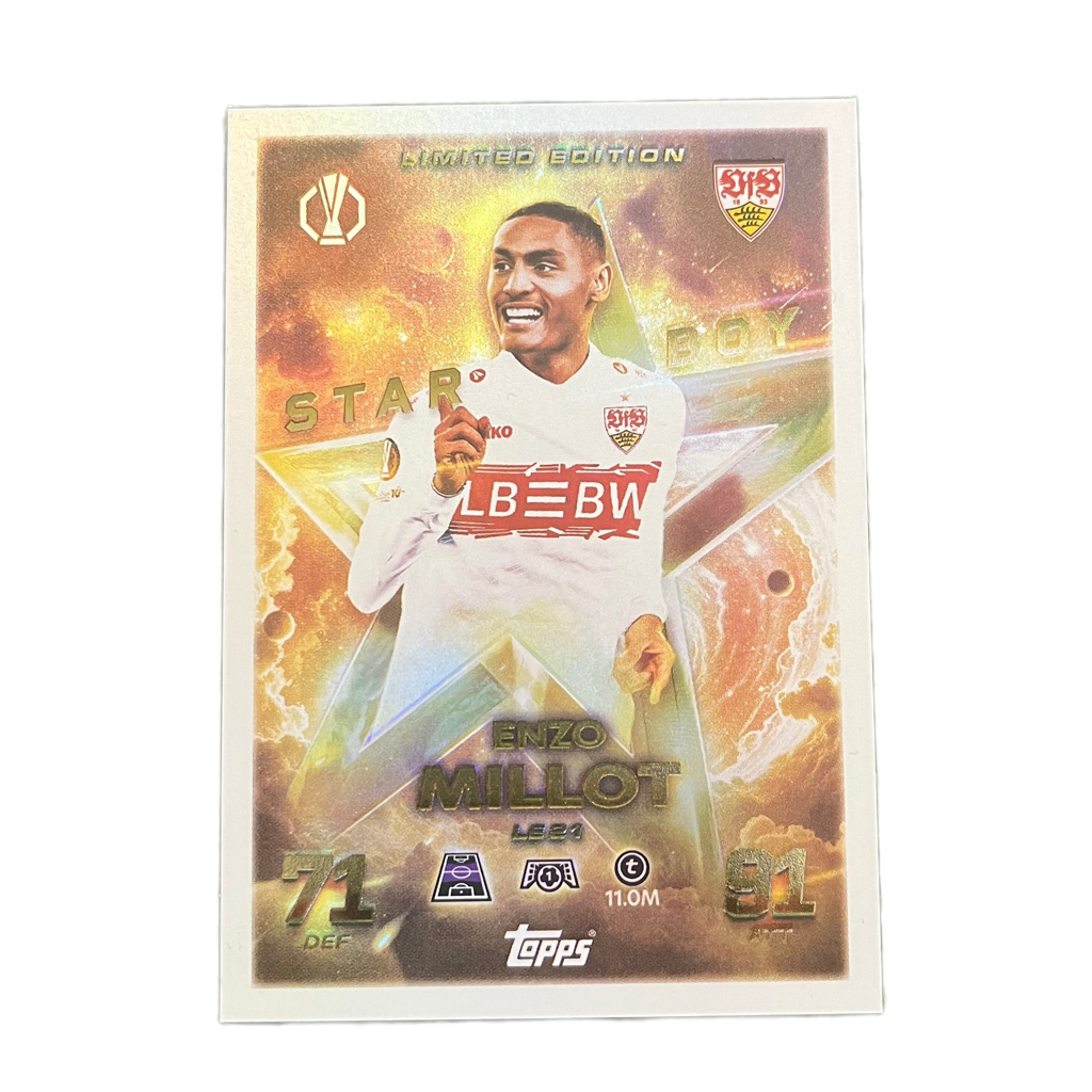 Topps Match Attax 2026 Classic Limited Edition - LE21 | Enzo Millot - VfB Stuttgart