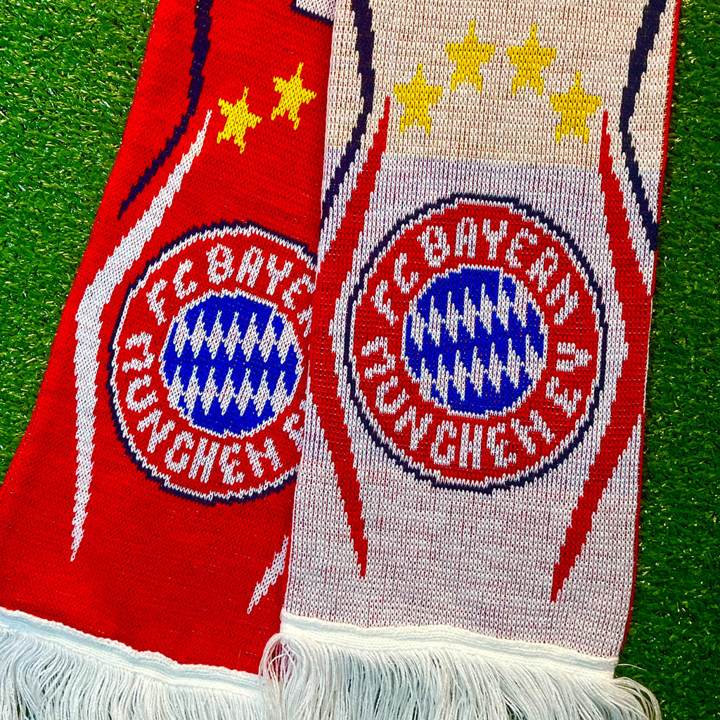 Szalik Kibica Bayern Monachium - Weiß & Rot