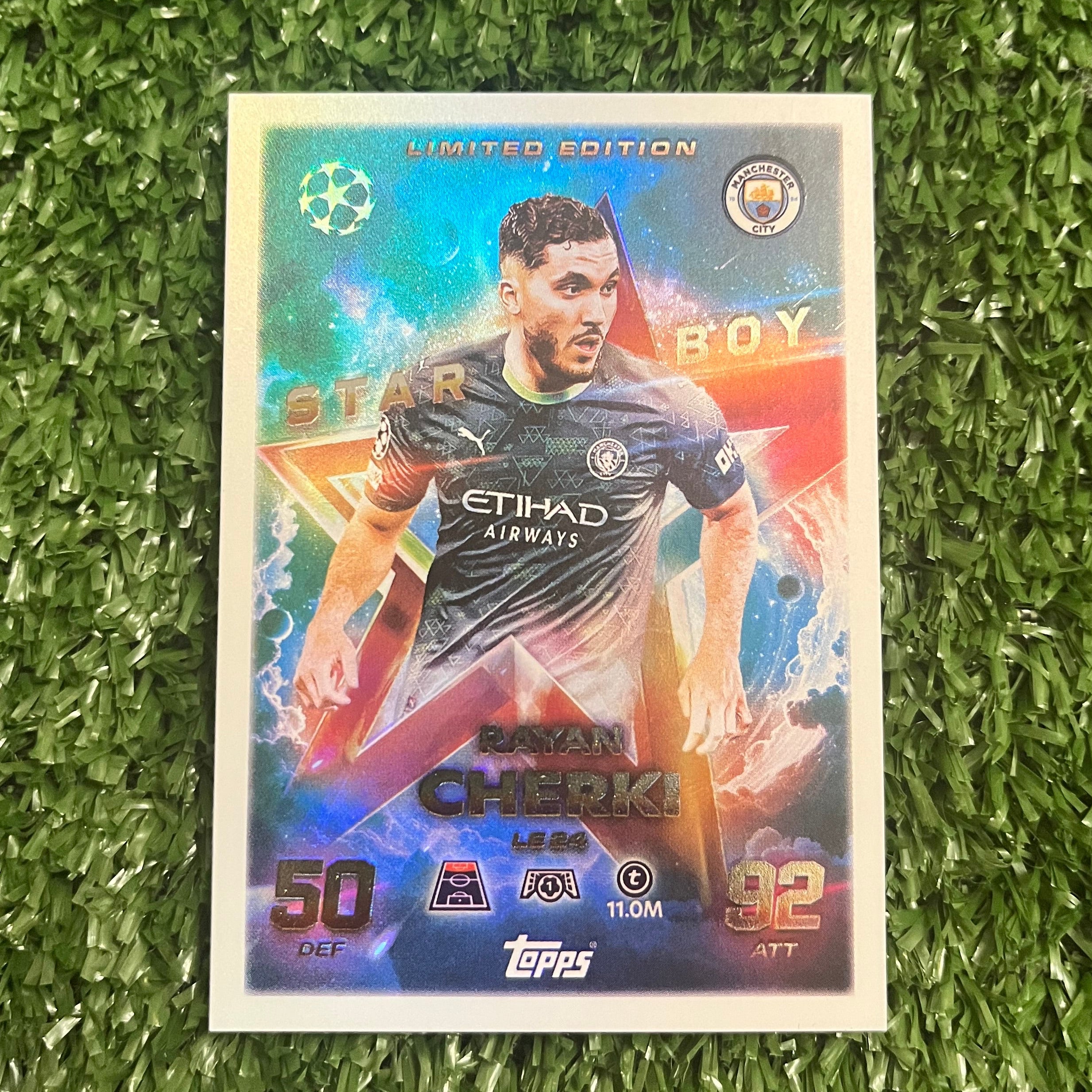 Topps Match Attax 2026 Classic Limited Edition - LE24 | Rayan Cherki - Manchester City