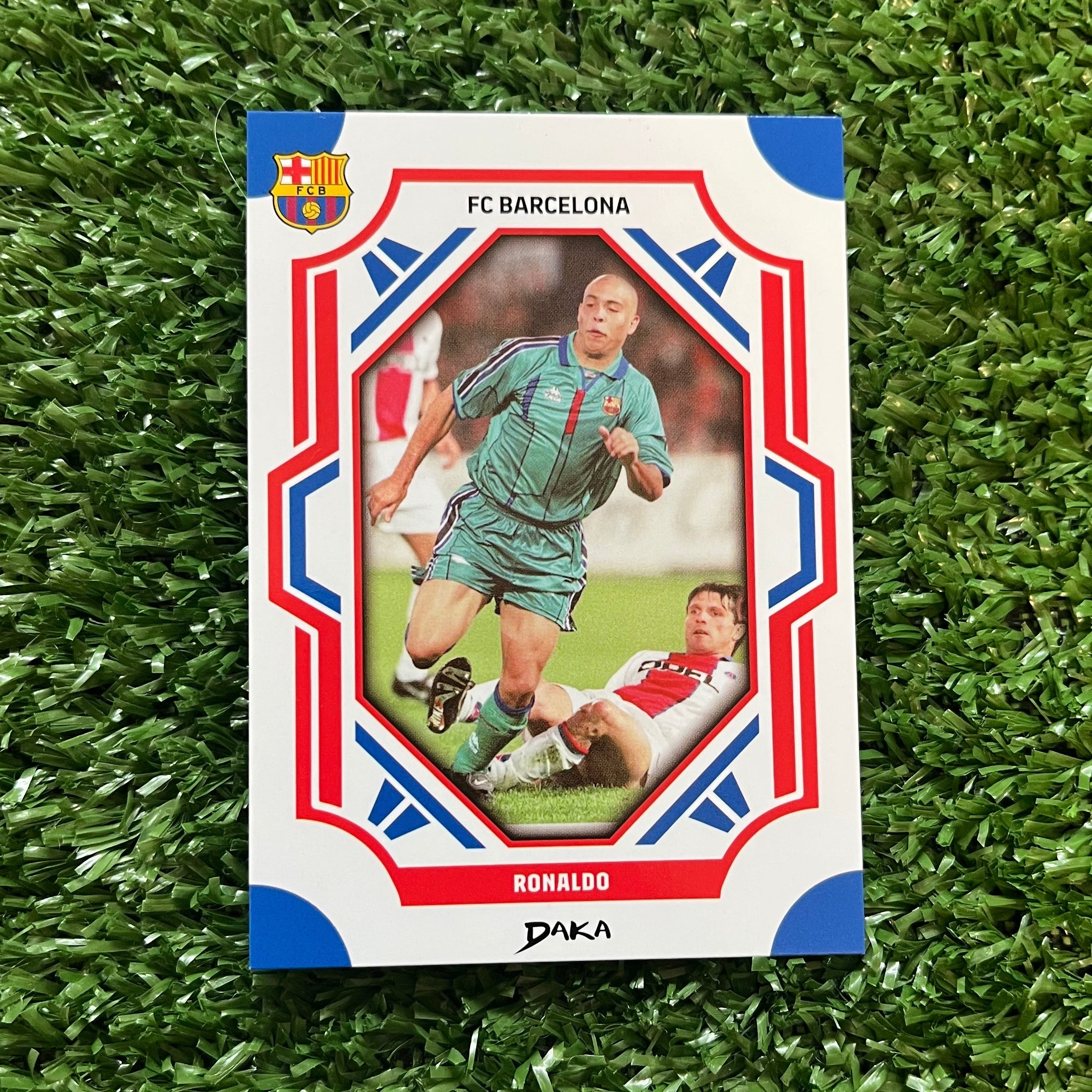 Daka Barcelona Top Audience 2025-2026 Base Card | Ronaldo Nazario