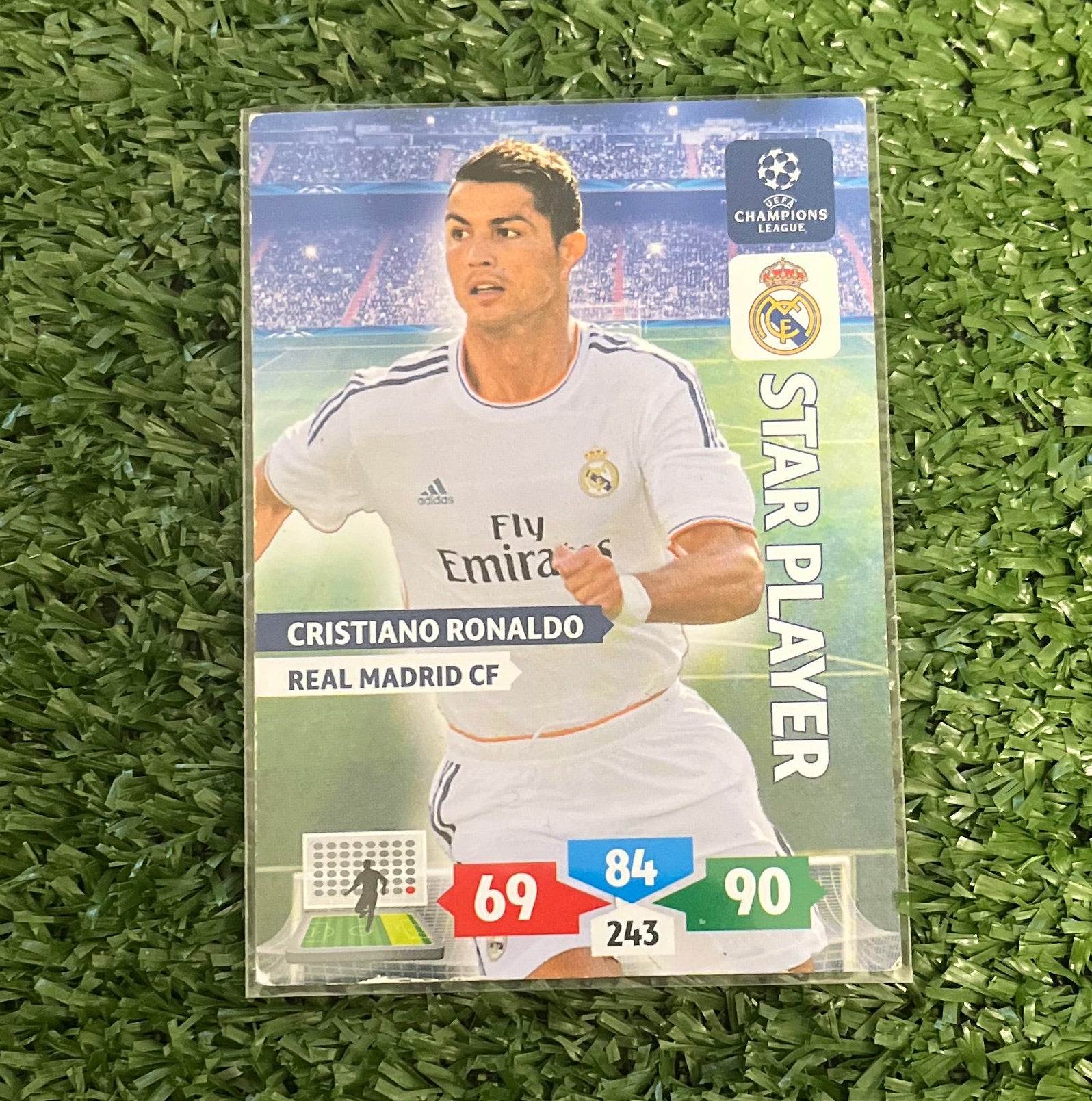 Panini Champions League 2013-2014 Star Player | Cristiano Ronaldo - Real Madryt