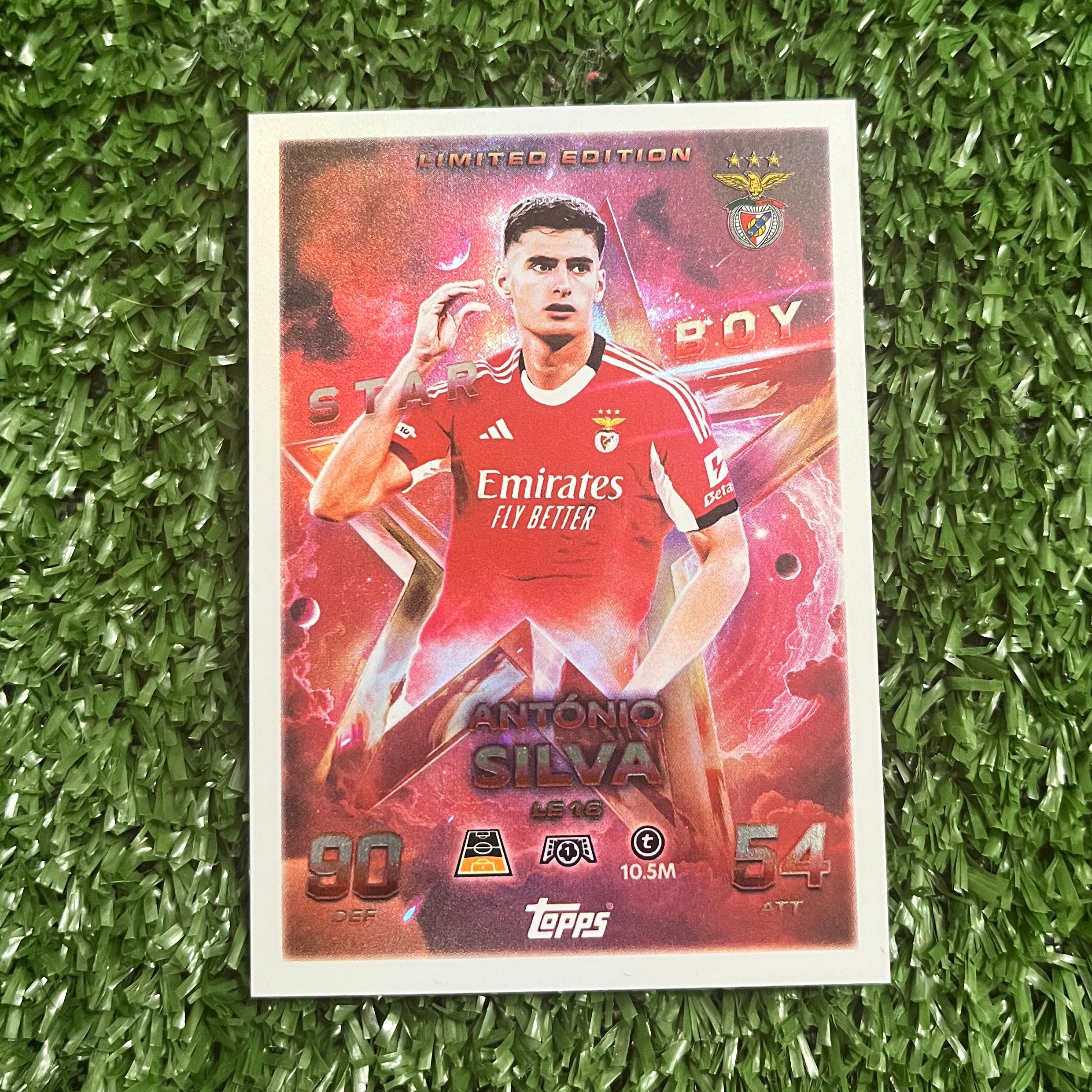 Topps Match Attax 2026 Classic Limited Edition - LE16 | Antonio Silva - Benfica