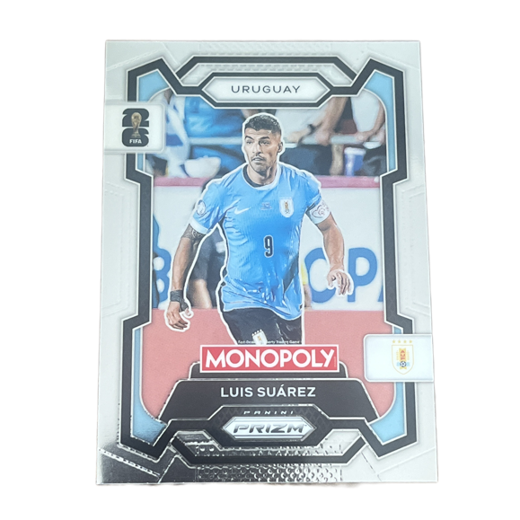 HASBRO Monopoly Panini Prizm: FIFA Word Cup 2026 Base Card | Luis Suárez - Urugwaj