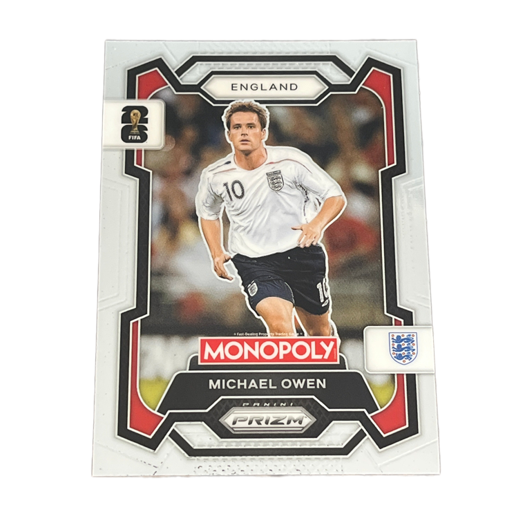 HASBRO Monopoly Panini Prizm: FIFA World Cup 2026 Base Card | Michael Owen - Anglia
