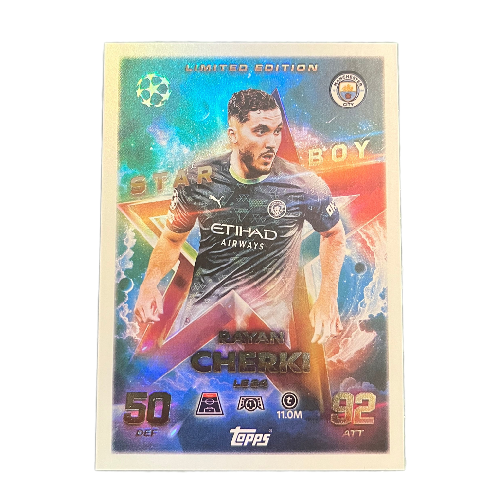 Topps Match Attax 2026 Classic Limited Edition - LE24 | Rayan Cherki - Manchester City