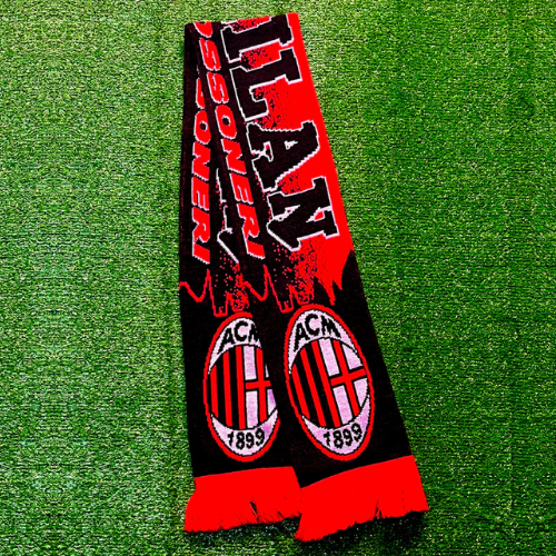 Szalik Kibica AC Milan - Forza Rossoneri