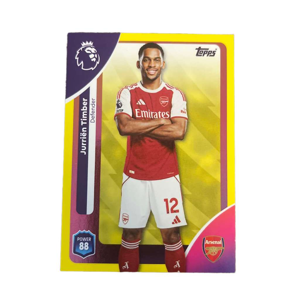 Topps Premier League 2026 Base | Jurrien Timber  – Arsenal
