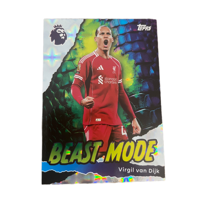 Topps Premier League 2026 Beast Mode - 430 | Virgil van Dijk – Liverpool