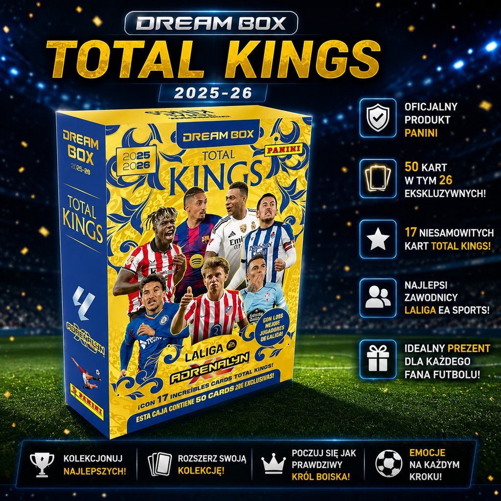 Dream Box Panini La Liga 2025/2026 Total Kings