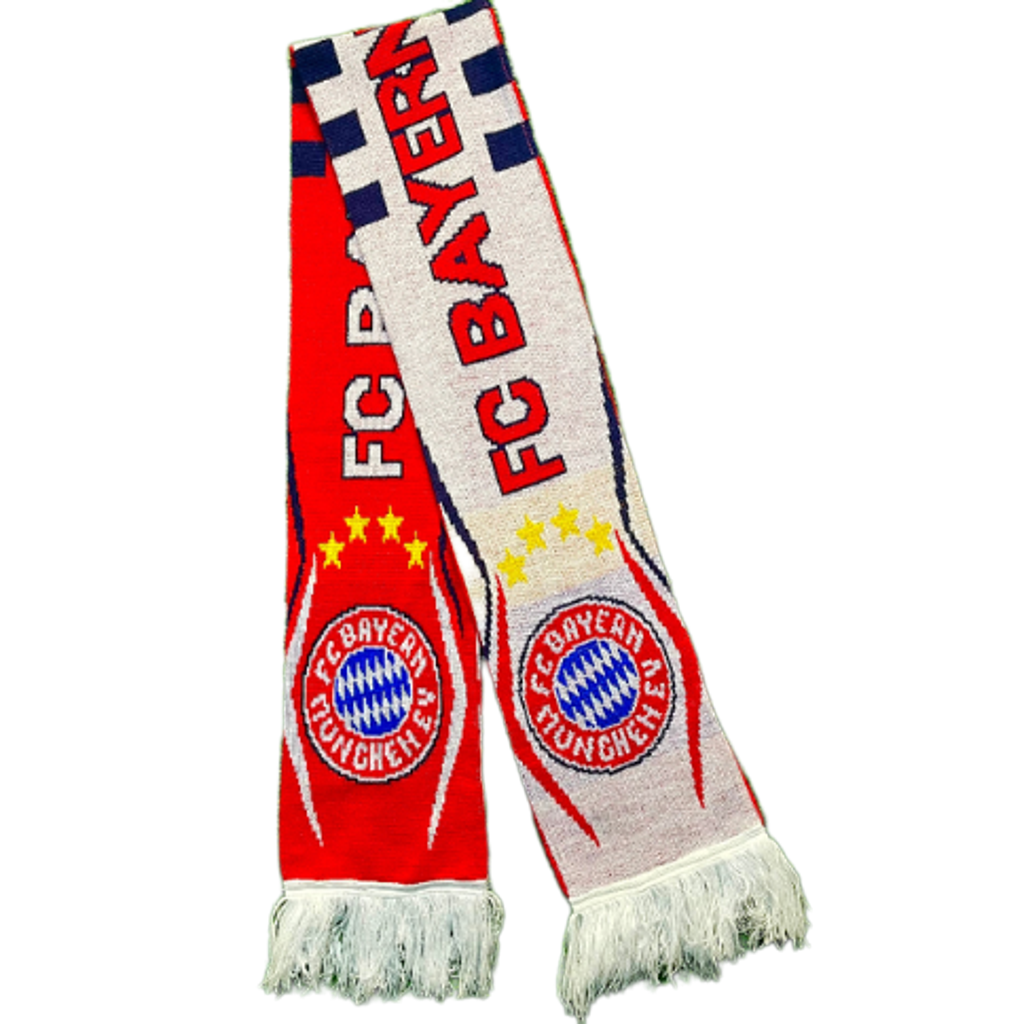 Szalik Kibica Bayern Monachium - Weiß & Rot