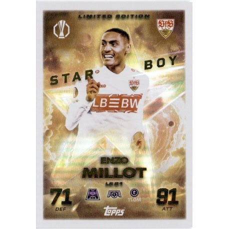 Topps Match Attax 2026 Classic Limited Edition - LE21 | Enzo Millot - VfB Stuttgart