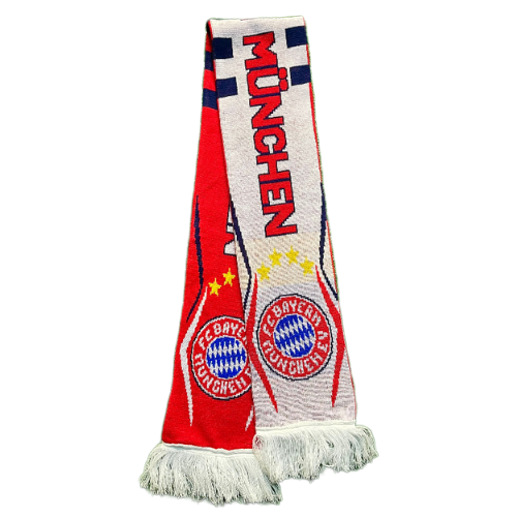 Szalik Kibica Bayern Monachium - Weiß & Rot