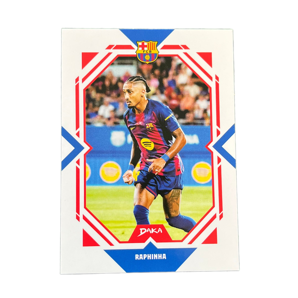 Daka Barcelona Top Audience 2025-2026 Base Card | Raphinha