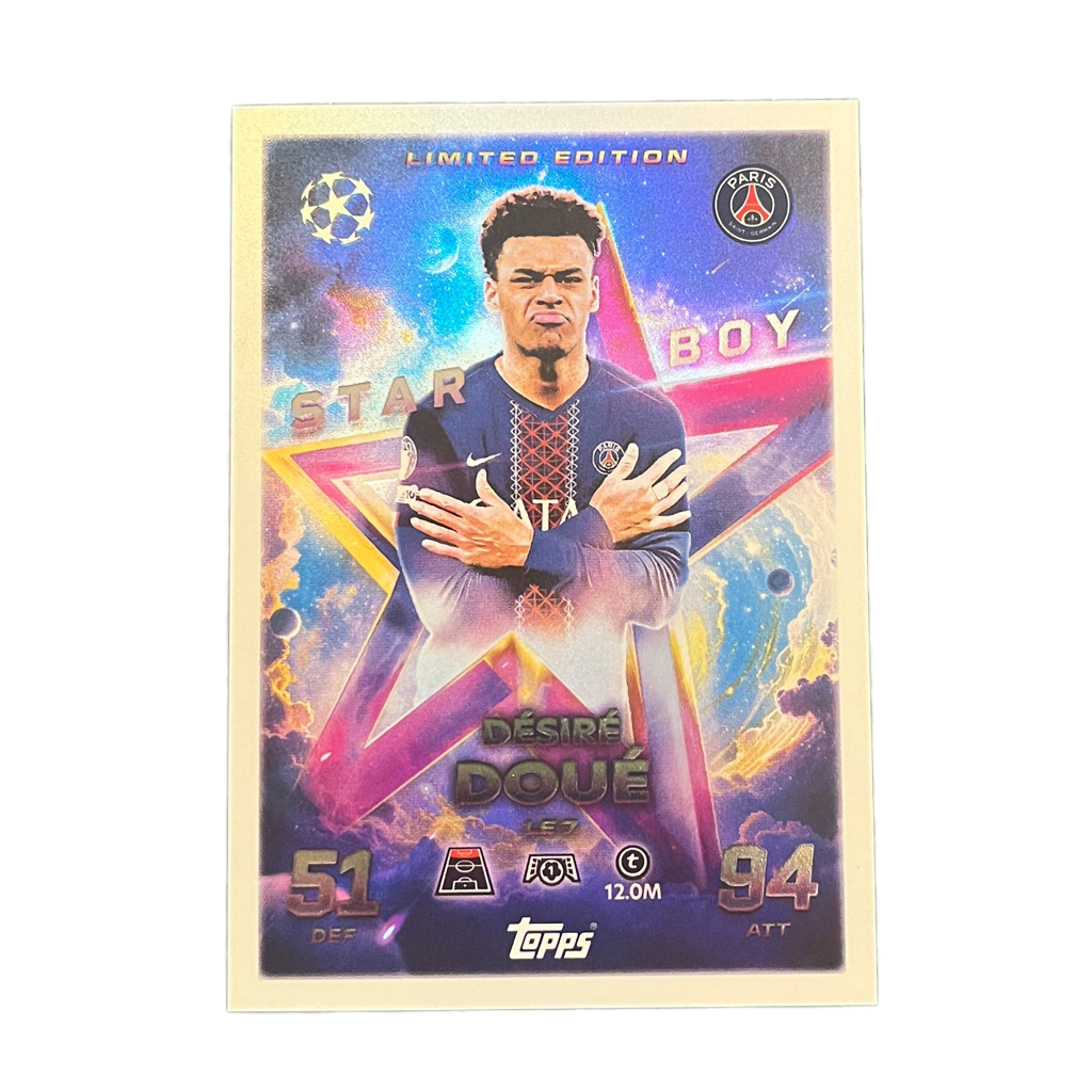 Topps Match Attax 2026 Classic Limited Edition - LE7 | Desire Doue - Paris Saint-Germain ( PSG )