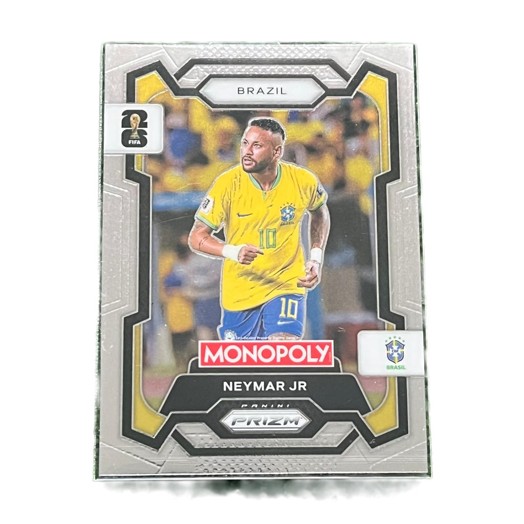 HASBRO Monopoly Panini Prizm: FIFA Word Cup 2026 Base Card | Neymar JR. - Brazylia