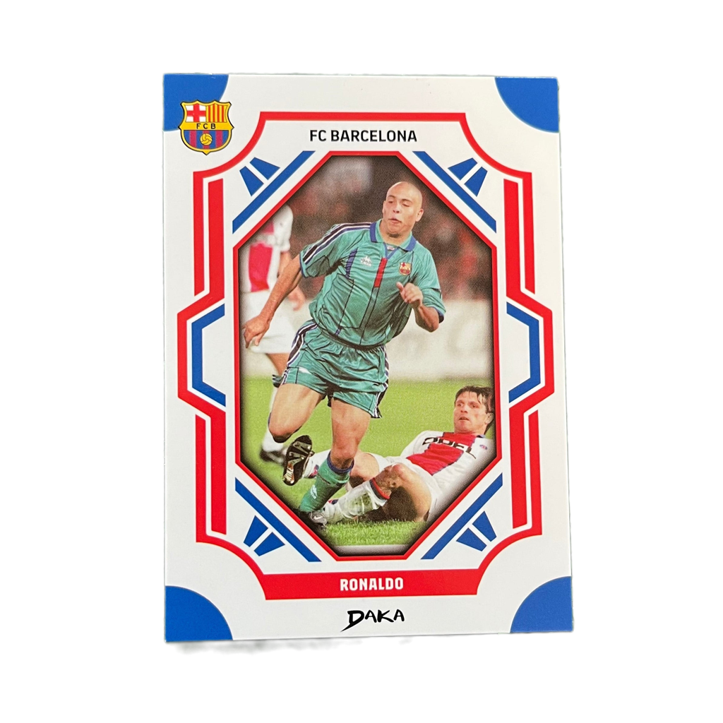 Daka Barcelona Top Audience 2025-2026 Base Card | Ronaldo Nazario